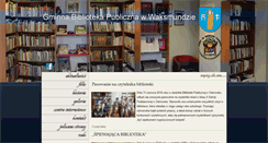 Desktop Screenshot of gbp-waksmund.pl