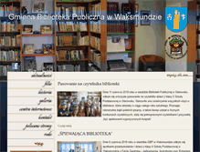 Tablet Screenshot of gbp-waksmund.pl